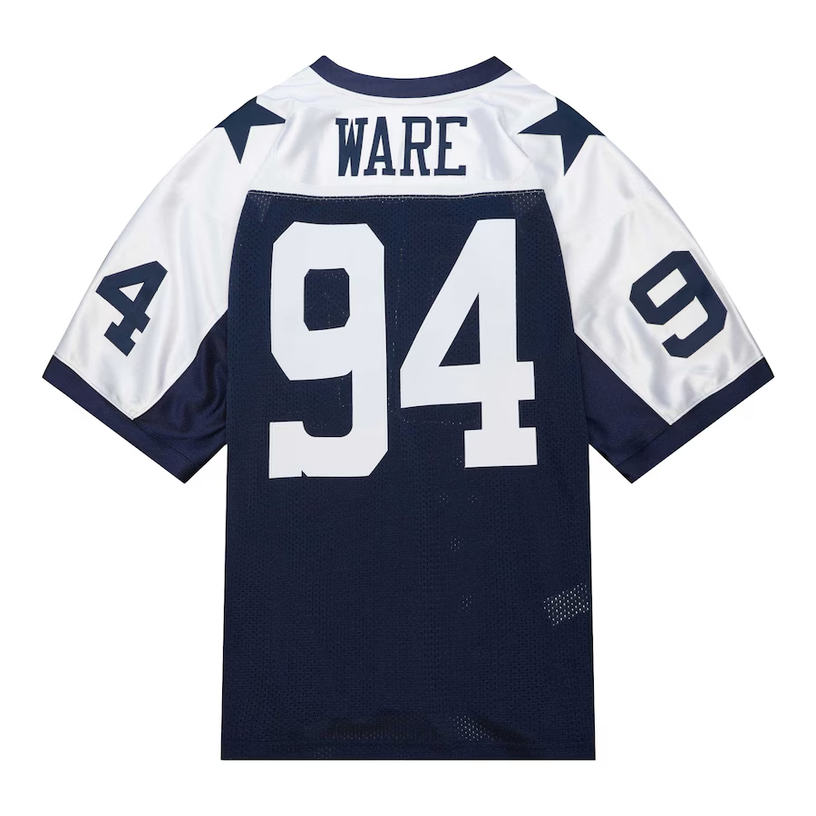 Men's Mitchell & Ness DeMarcus Ware Navy Dallas Cowboys 2011 Authentic Throwback Retired Player Jersey