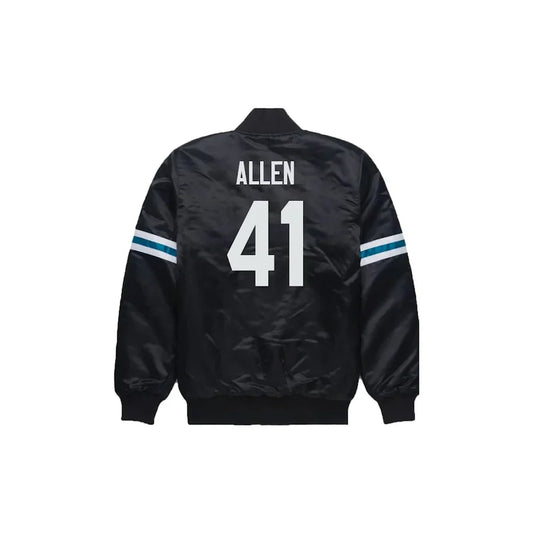 Josh Allen Jacksonville Jaguars Satin Bomber Jacket