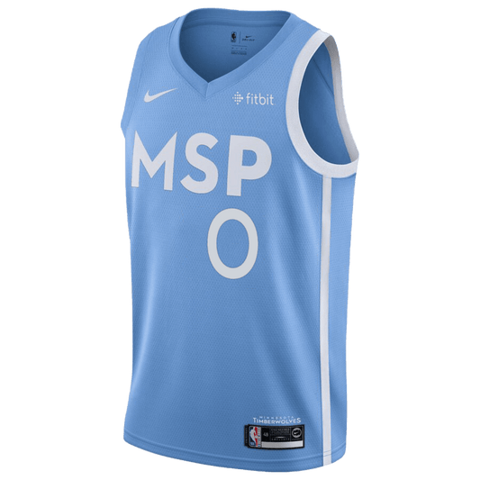 D'Angelo Russell Towns Minnesota Timberwolves City Edition Jersey