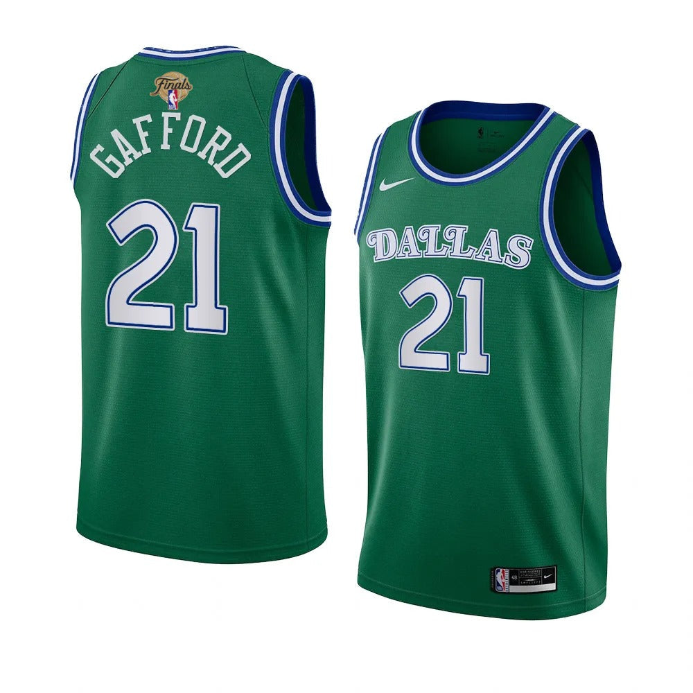 Daniel Gafford Dallas Mavericks NBA Finals 2024 Jersey