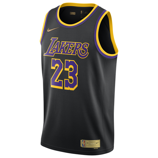 LeBron James Los Angeles Lakers Earned Edition Jersey