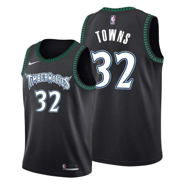 Karl Anthony Towns Minnesota Timberwolves Throwback Jersey