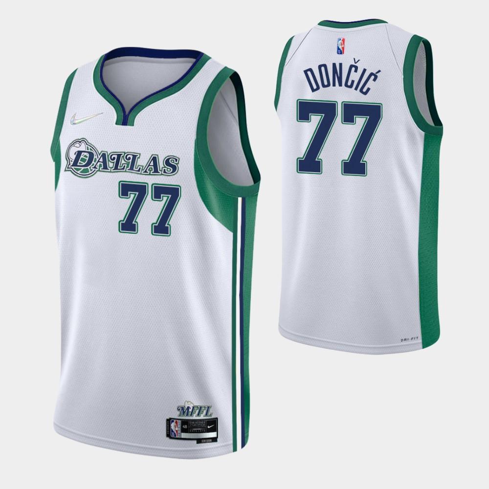 Luka Doncic Dallas Mavericks 2021-22 City Edition Jersey