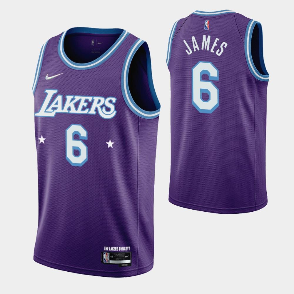 LeBron James Los Angeles Lakers 2021-22 City Edition Jersey