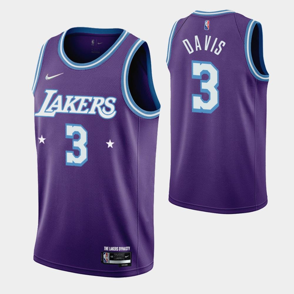 Anthony Davis Los Angeles Lakers 2021-22 City Edition Jersey