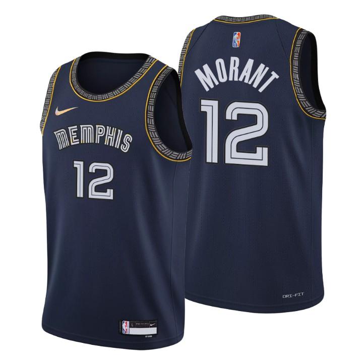 Ja Morant Memphis Grizzlies 2021-22 City Edition Jersey