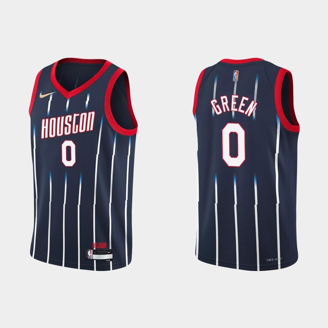 Jalen Green Houston Rockets 2021-22 City Edition Jersey