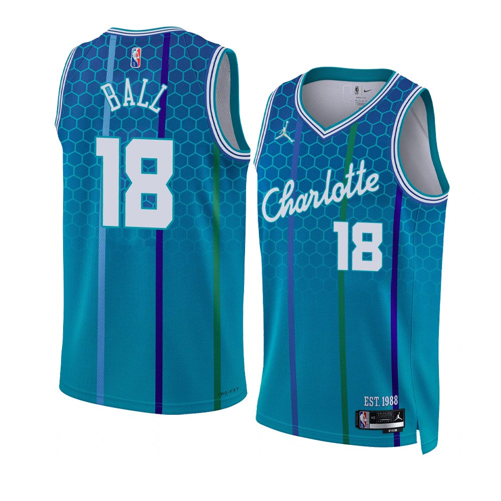 LiAngelo Ball Charlotte Hornets Jersey