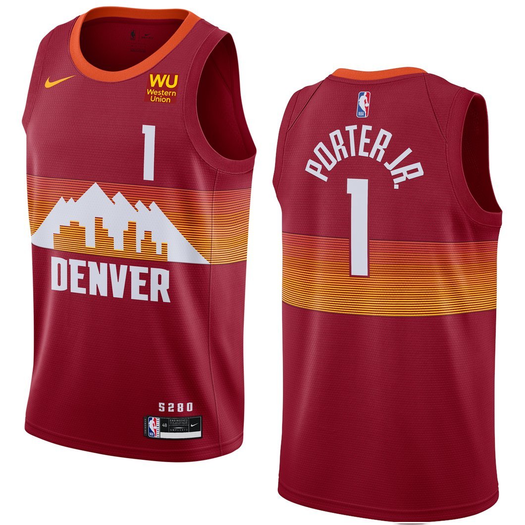 Michael Porter Jr Denver Nuggets 2020-21 City Edition Jersey