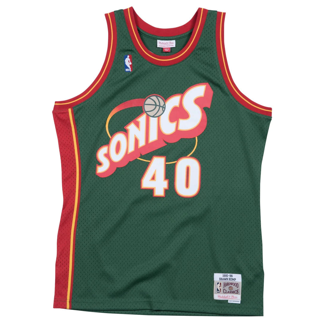 Shawn Kemp Seattle SuperSonics (Sonics) Jersey