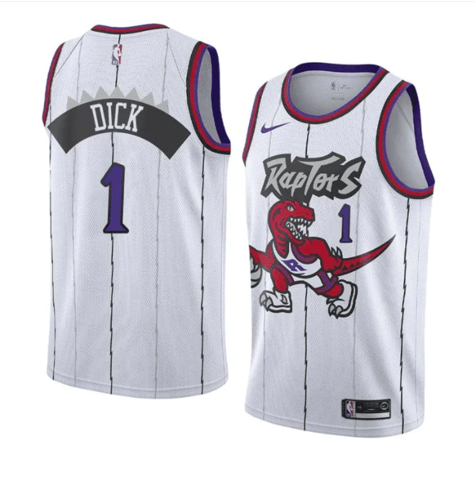 Gradey Dick Toronto Raptors Jersey