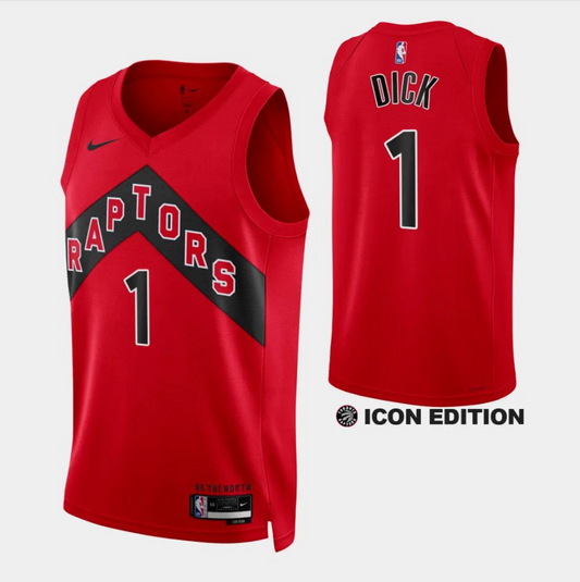 Gradey Dick Toronto Raptors Jersey