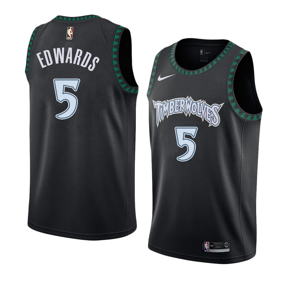 Anthony Edwards Minnesota Timberwolves Throwback Jersey