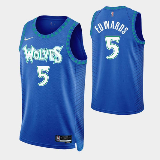 Anthony Edwards Minnesota Timberwolves 2021-22 City Edition Jersey