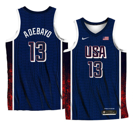 Bam Adebayo Team USA 2024 Olympics Jersey