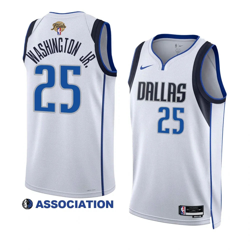 PJ Washington Dallas Mavericks NBA Finals 2024 Jersey