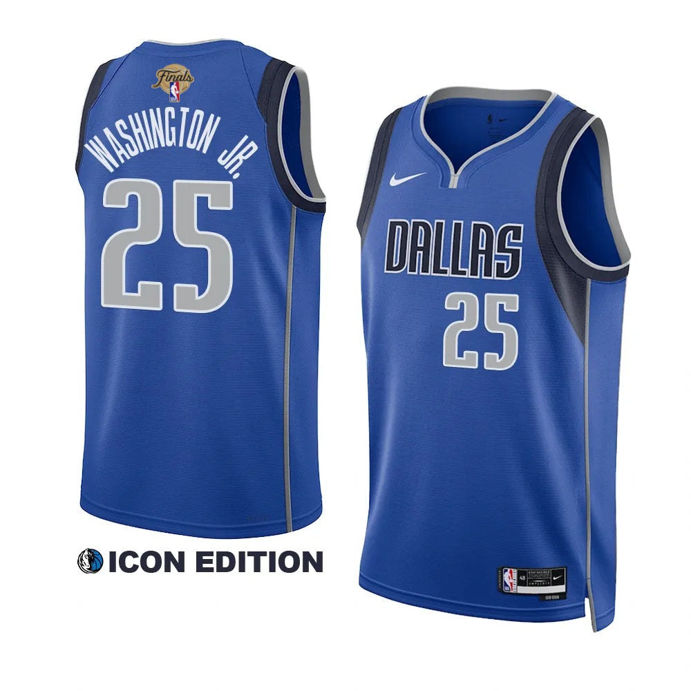 PJ Washington Dallas Mavericks NBA Finals 2024 Jersey