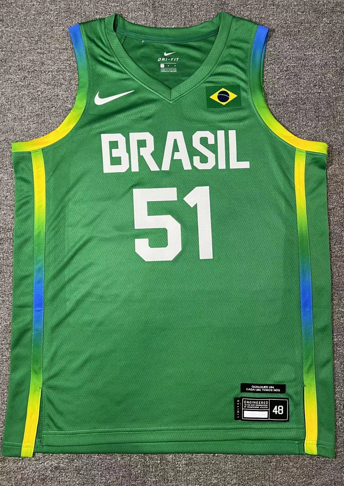 Bruno Caboclo Team Brazil Jersey