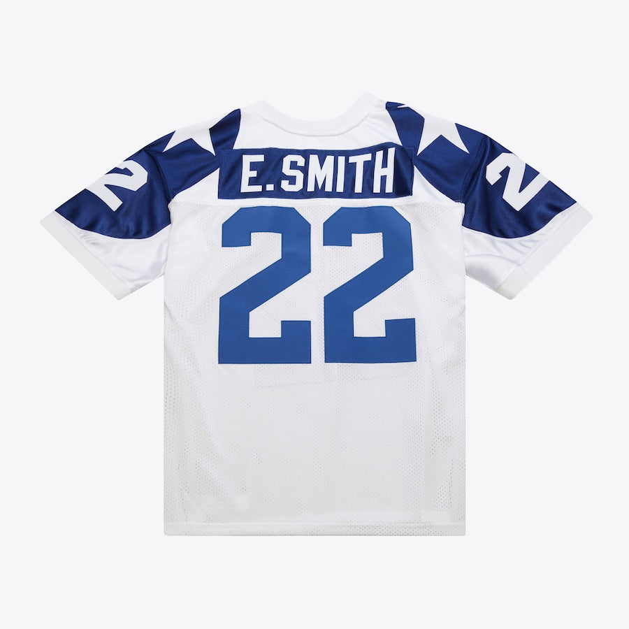 Men's Emmitt Smith White Dallas Cowboys 1994  Jersey