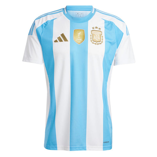 Argentina Copa America 2024 Home Jersey with Champion Badge