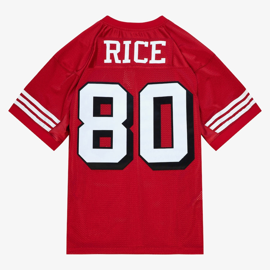 Men's Jerry Rice Scarlet San Francisco 49ers 1994 Authentic Jersey