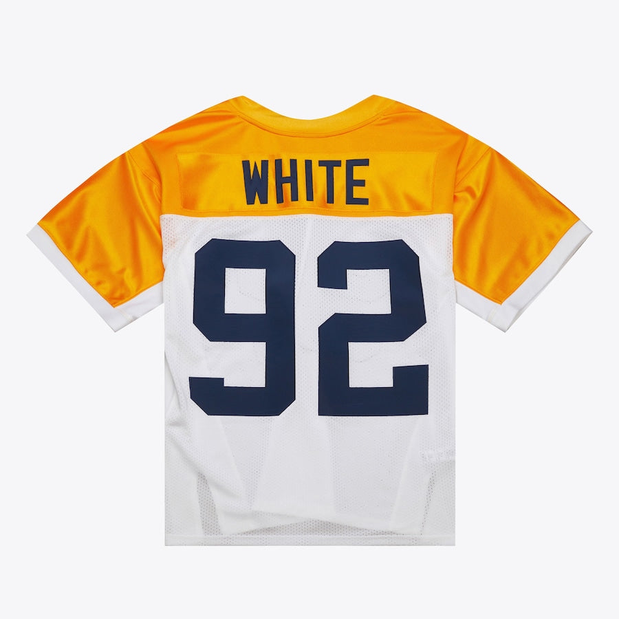 Men's Reggie White White Green Bay Packers 1994 Authentic Jersey