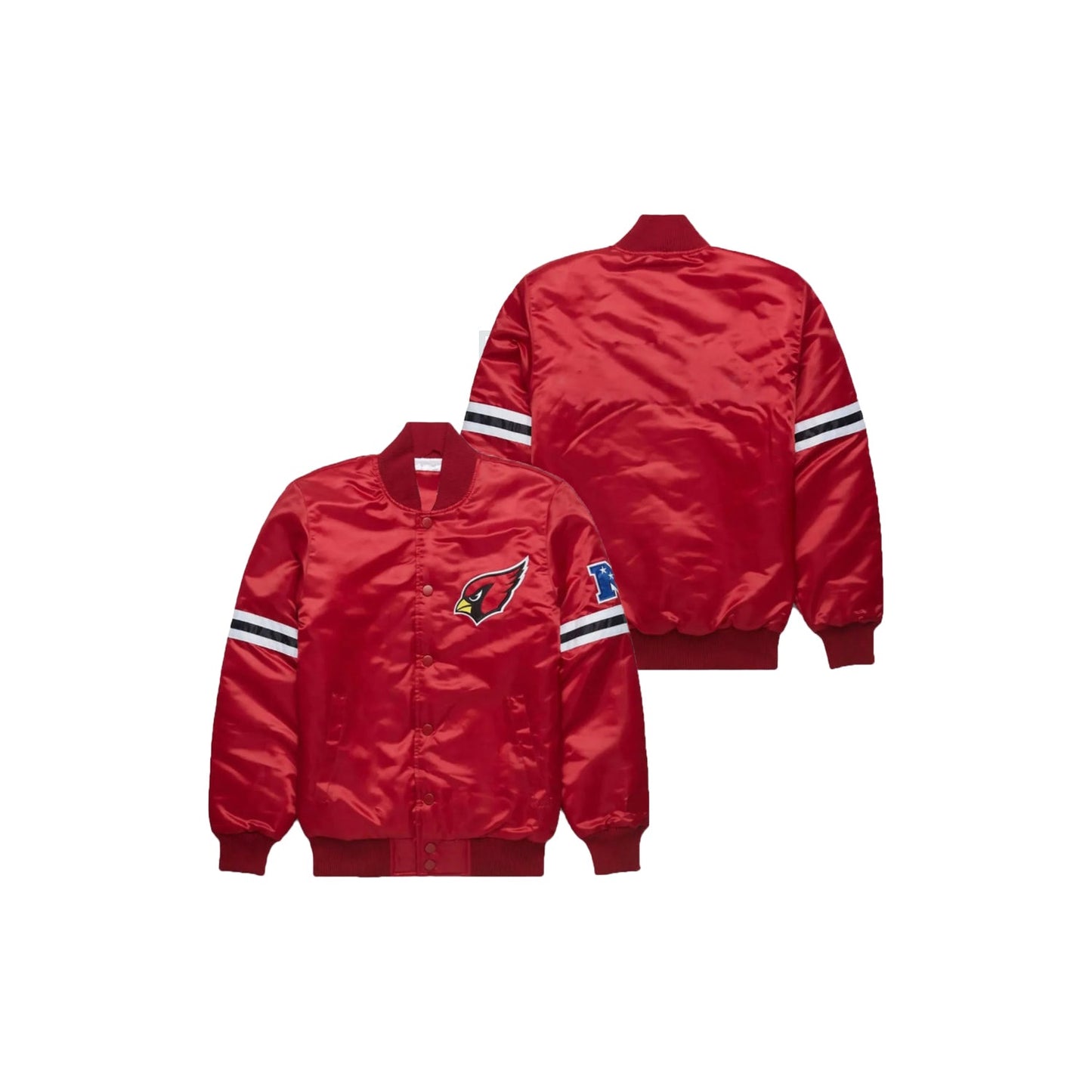 Arizona Cardinals Satin Bomber Jacket