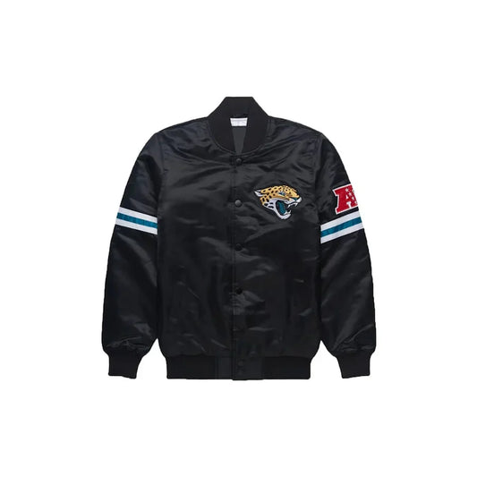 Jacksonville Jaguars Satin Bomber Jacket