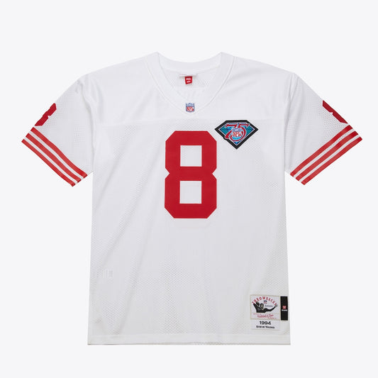 Men's Steve Young White San Francisco 49ers 1994 Jersey