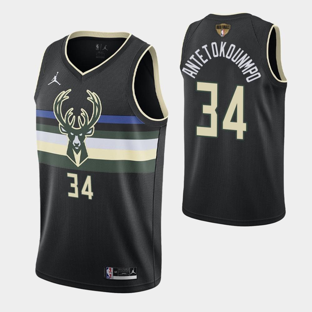 Giannis Antetokounmpo Milwaukee Bucks Finals Jersey