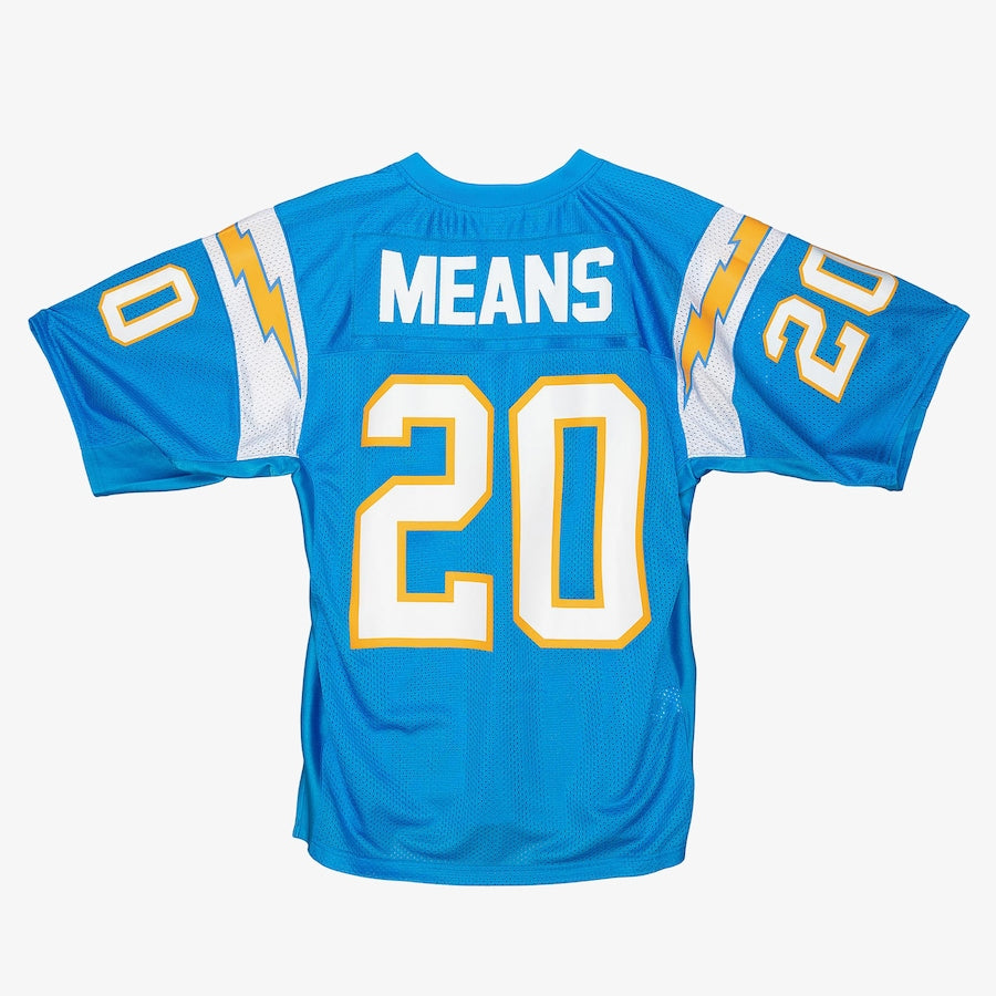 Men's Natrone Means Powder Blue San Diego Chargers 1994  Jersey