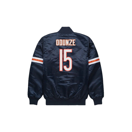 Rome Odunze Chicago Bears Bomber Jacket