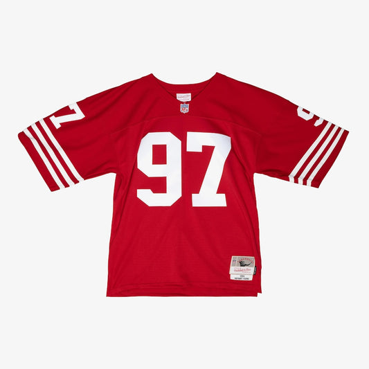 Men's Bryant Young Scarlet San Francisco 49ers 1994 Legacy Jersey