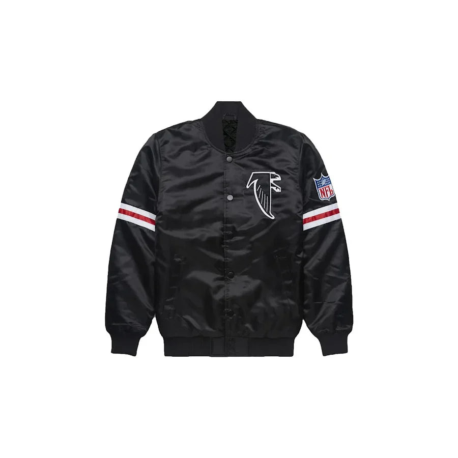 Custom Atlanta Falcons Satin Bomber Jacket