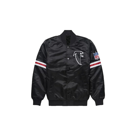 Custom Atlanta Falcons Satin Bomber Jacket