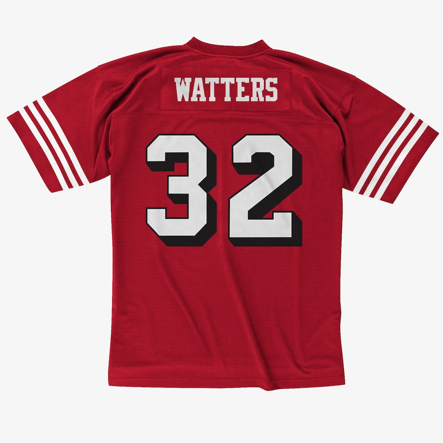 Men's Ricky Watters Scarlet San Francisco 49ers 1994 Legacy  Jersey