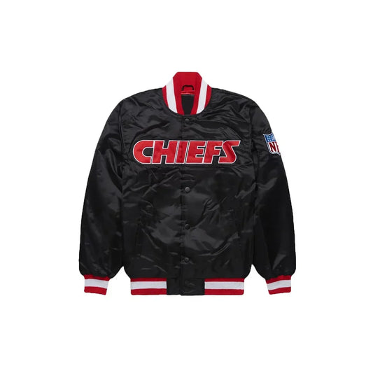 Custom Kansas City Chiefs Satin Bomber Jacket