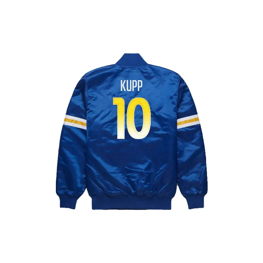 Cooper Kupp Los Angeles Rams Satin Bomber Jacket