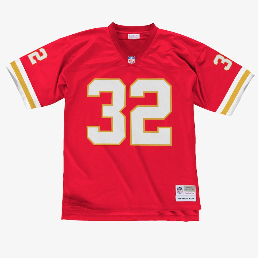 Men's Marcus Allen Red Kansas City Chiefs 1994 Legacy Jersey