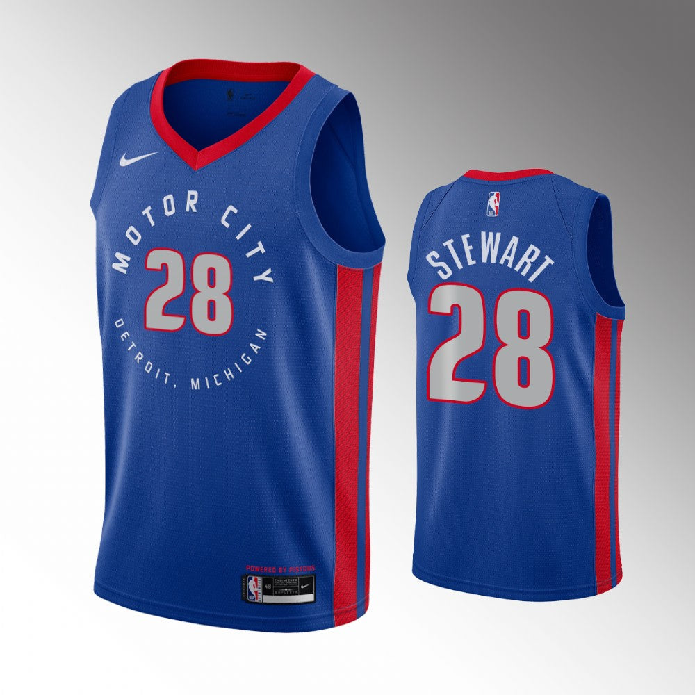 Isaiah Stewart Detroit Pistons Jersey