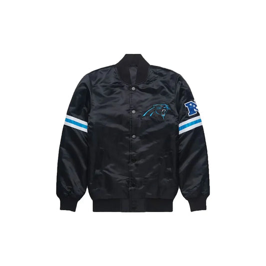 Carolina Panthers Satin Bomber Jacket