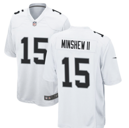 Gardner Minshew II Las Vegas Raiders Jersey