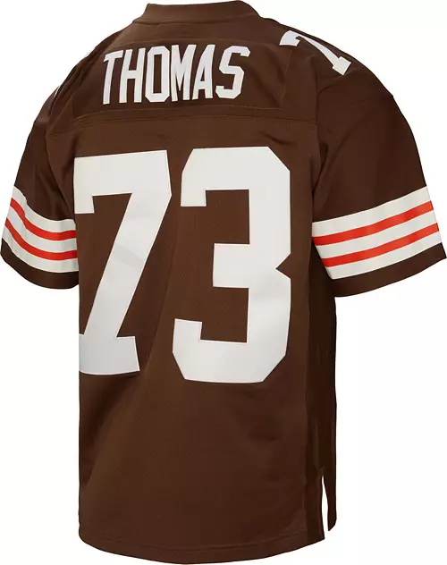 Mitchell & Ness Men's Cleveland Browns Joe Thomas #73 2007 Brown Throwback Jersey