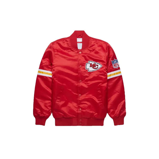 Custom Kansas City Chiefs Satin Bomber Jacket