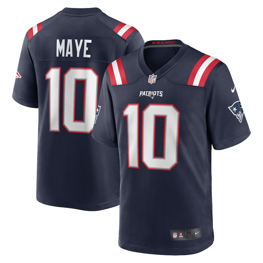 Drake Maye New England Patriots Jersey