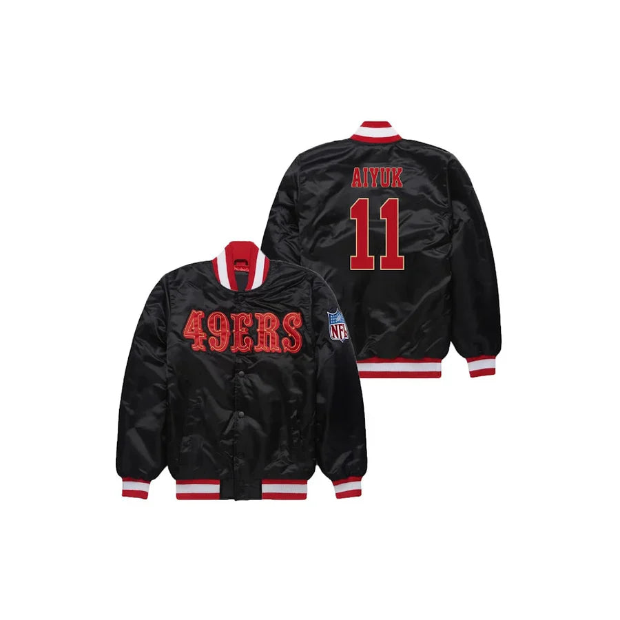 Brandon Aiyuk San Francisco 49ers Bomber Jacket