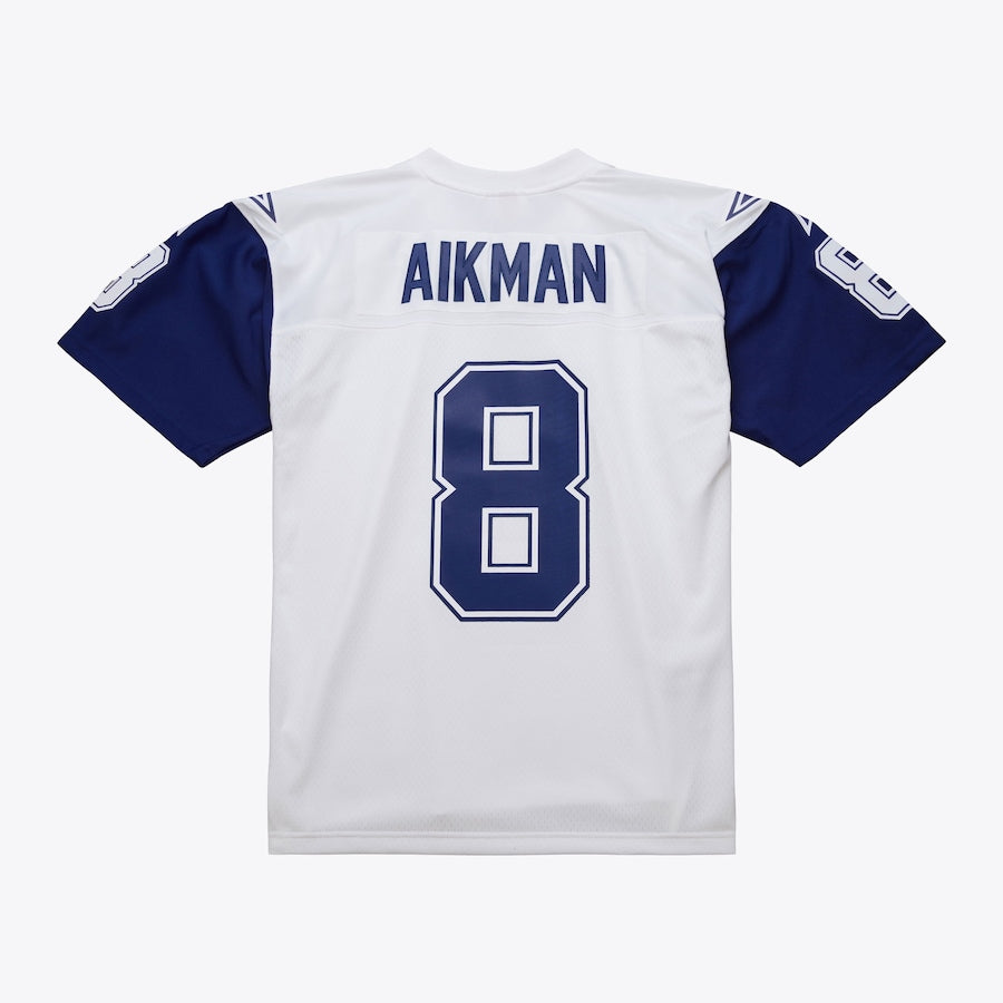 Men's Troy Aikman White Dallas Cowboys 1994 Replica Jersey