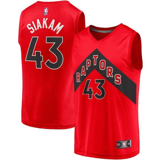 Pascal Siakam Toronto Raptors 2020-21 City Edition Jersey