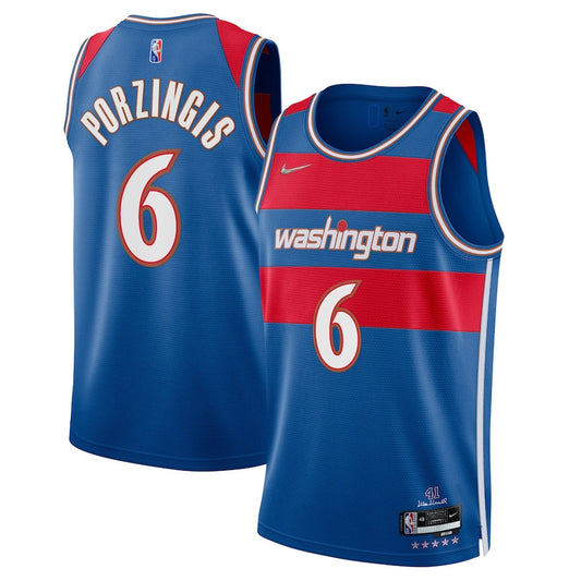 Kristaps Porzingis Washington Wizards Jersey