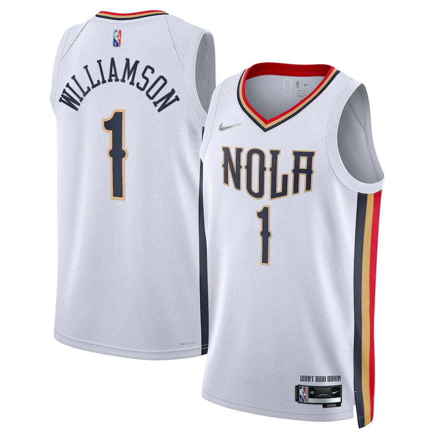 Zion Williamson New Orleans Pelicans Jersey